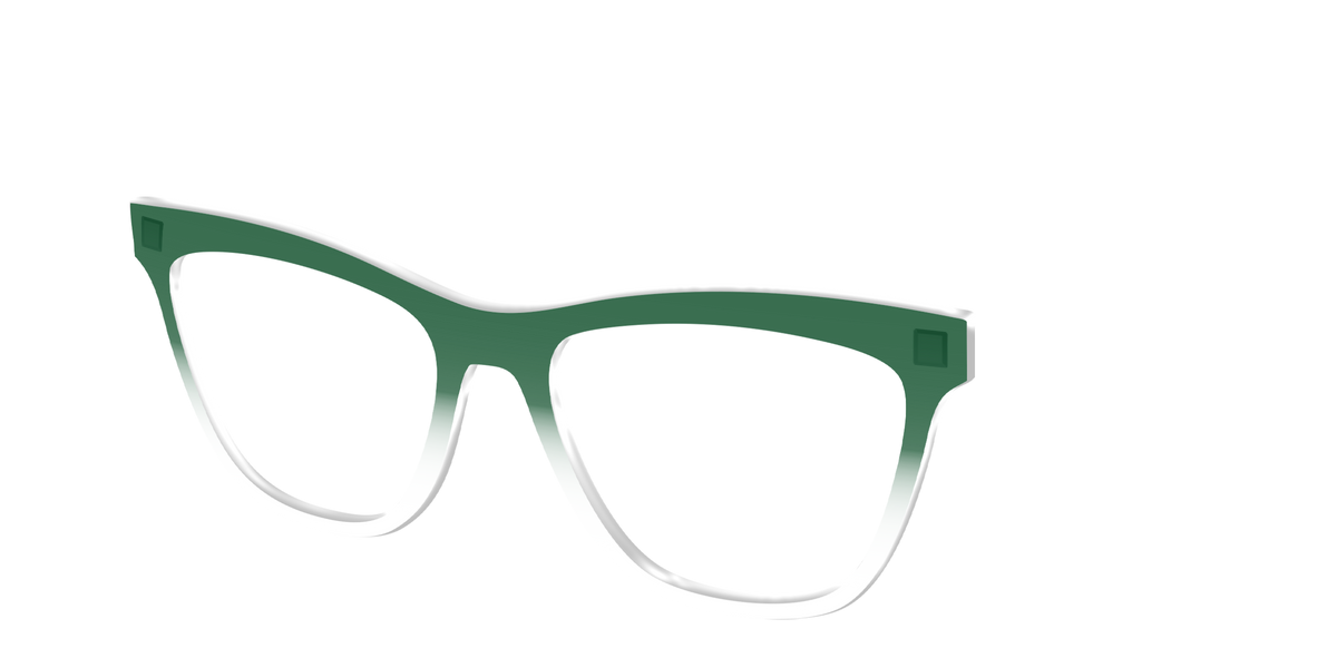 The Spruce Gradient Crystal - Angle Top Image - Pair Eyewear