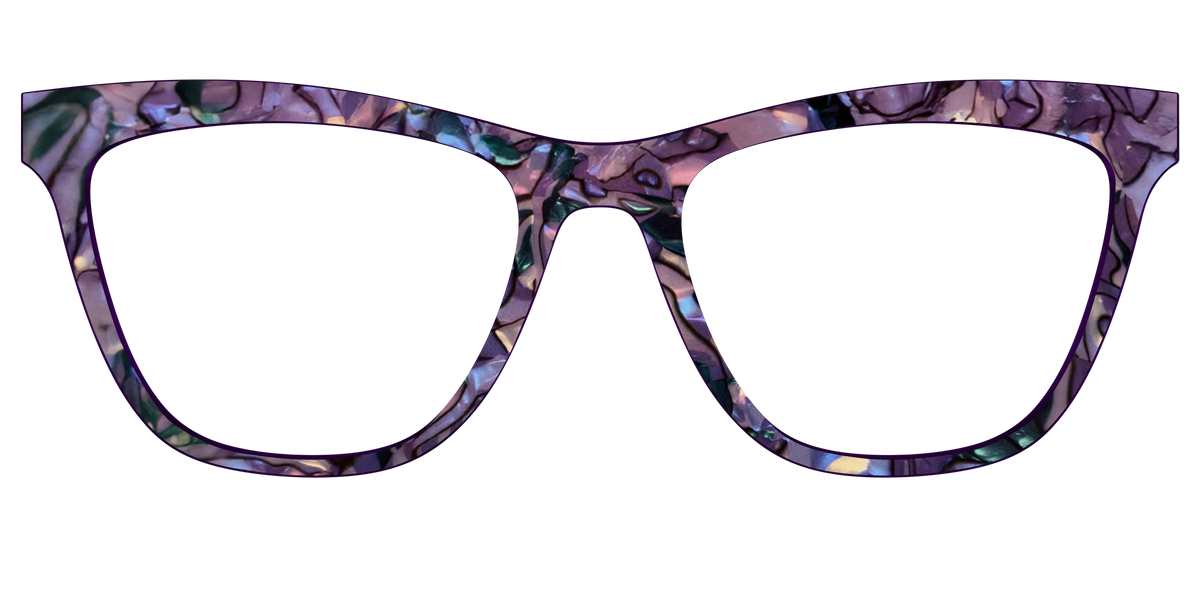 The Thistle Pearl Shell - Front Top Image - Pair Eyewear