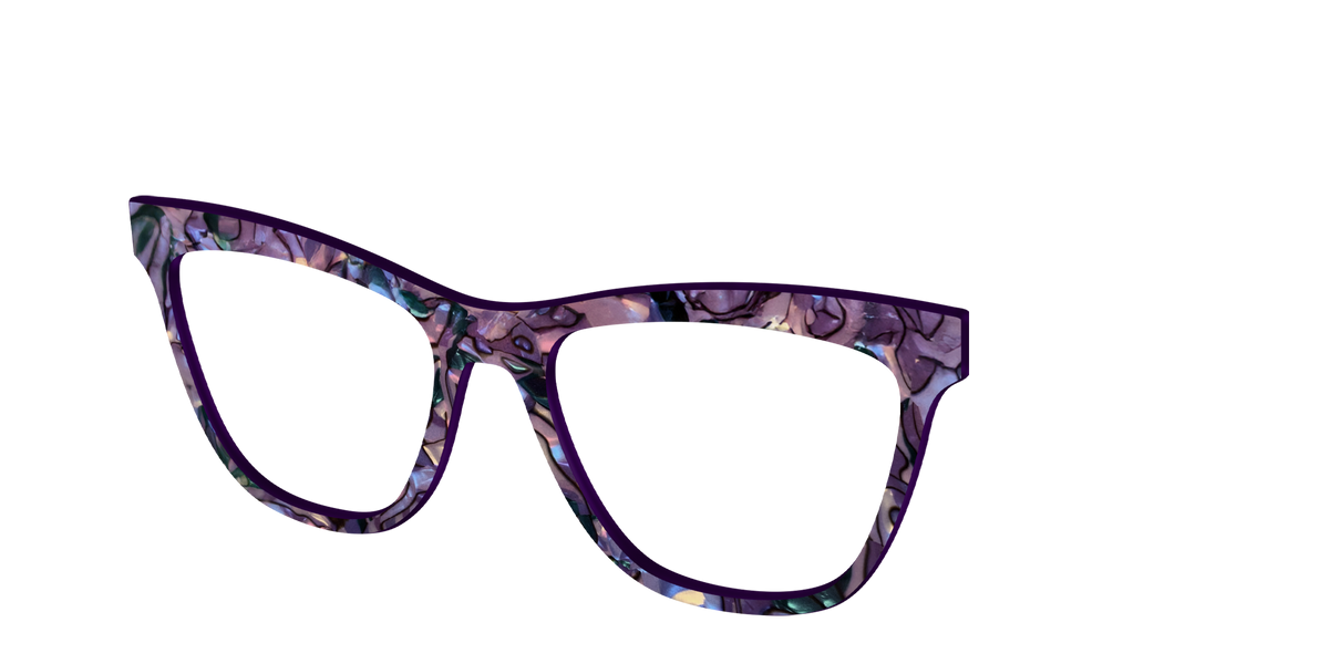 The Thistle Pearl Shell - Angle Top Image - Pair Eyewear