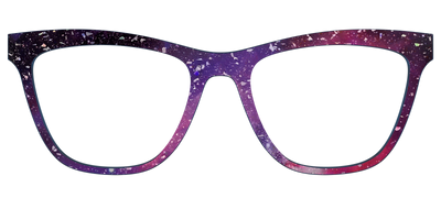 The Twilight Sky with Holographic Glitter - Front Top Thumbnail - Pair Eyewear