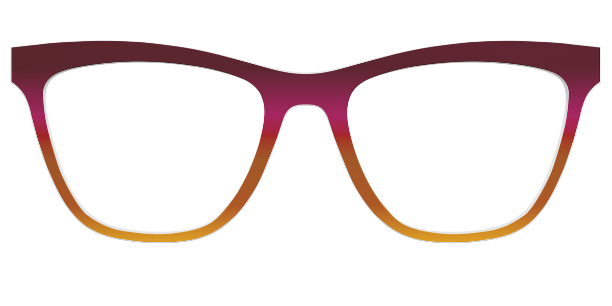 The Umber to Ochre Gradient - Front Top Image - Pair Eyewear