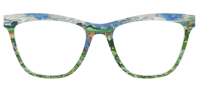 The View of Auvers-Sur-Oise - Front Top Thumbnail - Pair Eyewear