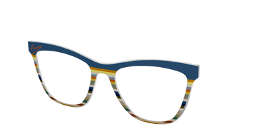 The Vincent Stripes - Angle Top Thumbnail - Pair Eyewear