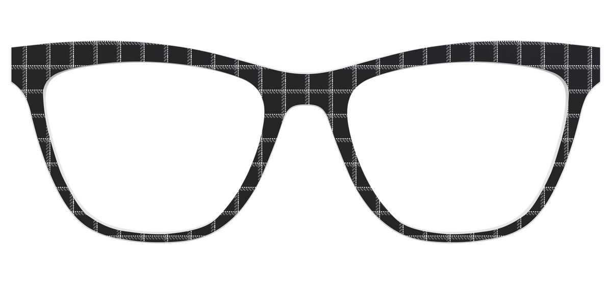 The Windowpane Plaid - Front Top Image - Pair Eyewear