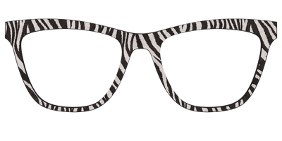 The Zebra Stripes - Front Top Thumbnail - Pair Eyewear