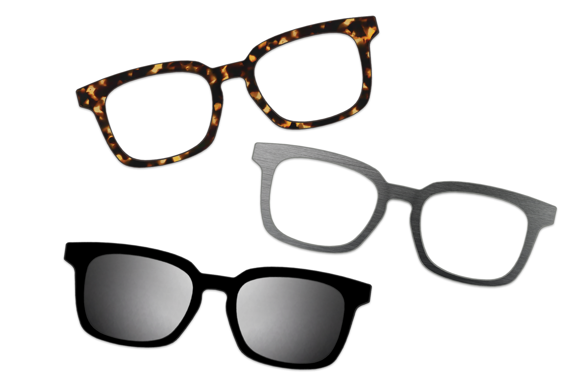 Crystal Clear with Gold Set - Product Image 4 - Pair Eyewear
