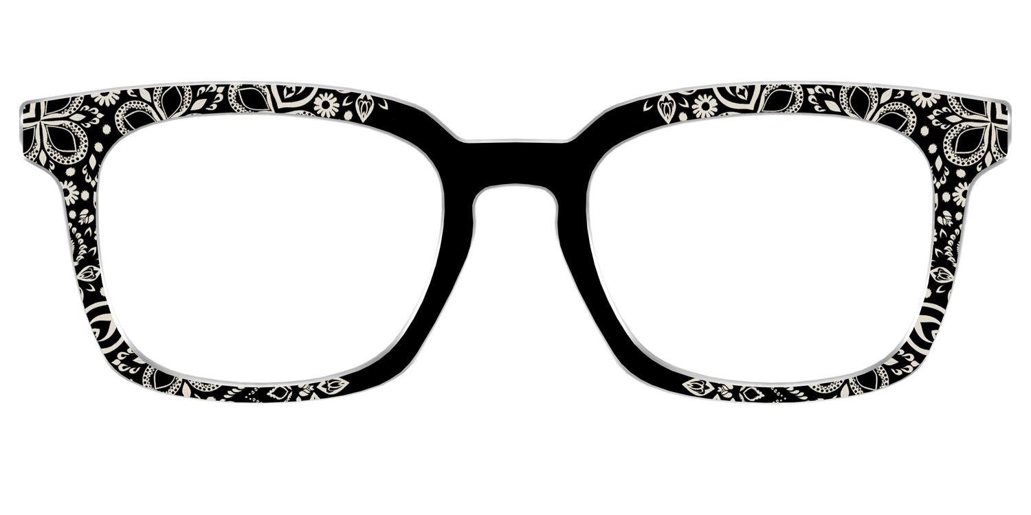 The Ecru Embroidery - Front Top Image - Pair Eyewear