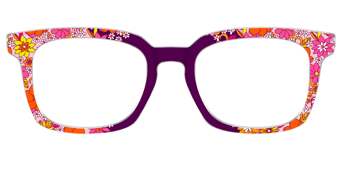 The Far Out Floral - Front Top Image - Pair Eyewear