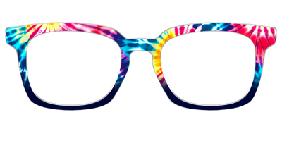 The Funky Tie-Dye - Front Top Thumbnail - Pair Eyewear