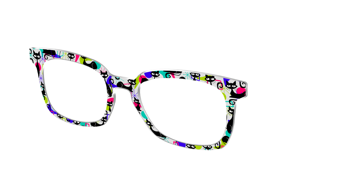 The Futuristic Felines - Angle Top Image - Pair Eyewear