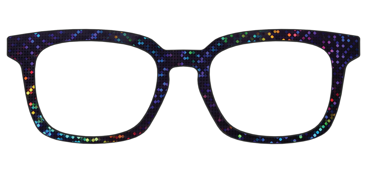 The Holographic Dots - Front Top Image - Pair Eyewear