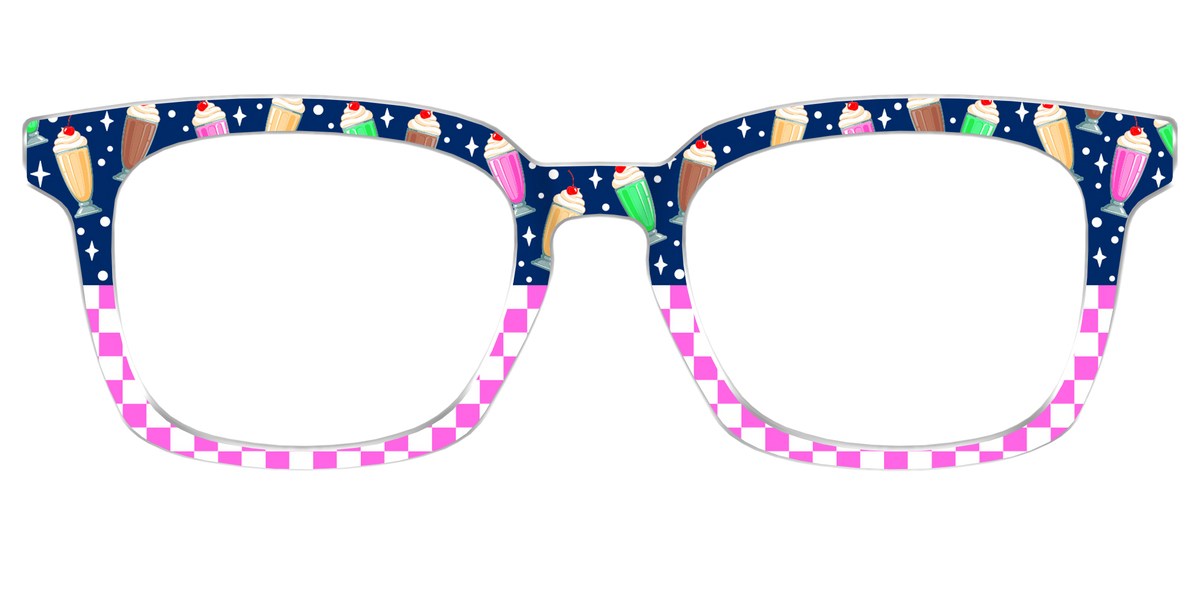 The Ice Cream Social Split - Front Top Image - Pair Eyewear