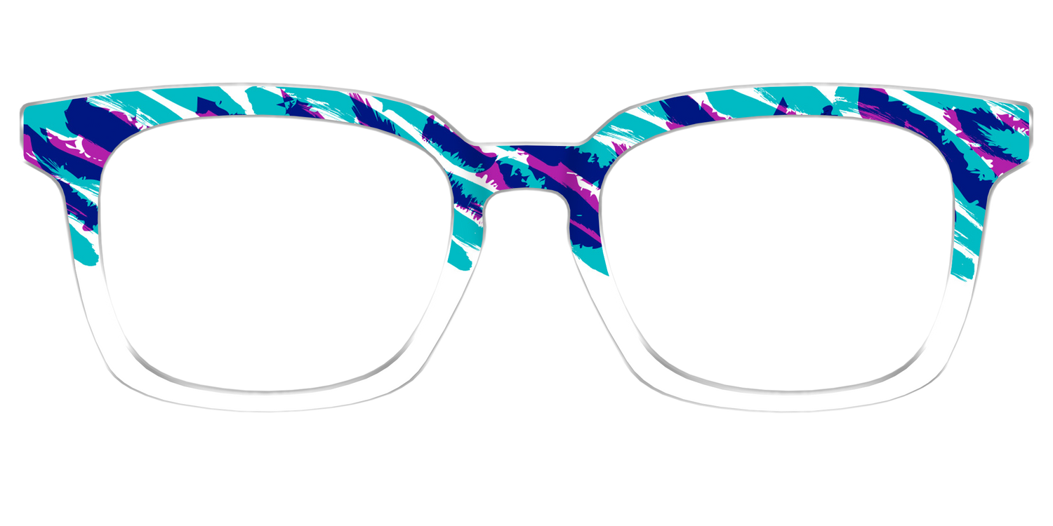 The Jazzy Scribble - Front Top Image - Pair Eyewear