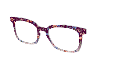 The Mulberry Floral Dip-Dye - Angle Top Thumbnail - Pair Eyewear
