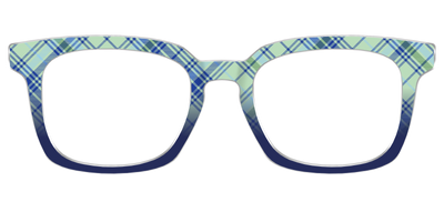 The Poetic Plaid - Front Top Thumbnail - Pair Eyewear