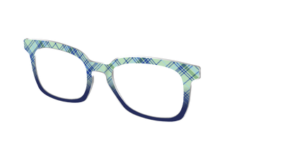 The Poetic Plaid - Angle Top Thumbnail - Pair Eyewear
