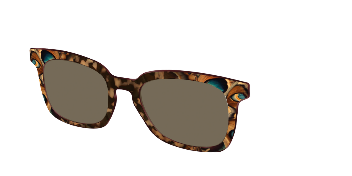 The Polarized Moth Wings Sun Top - Angle Top Image - Pair Eyewear