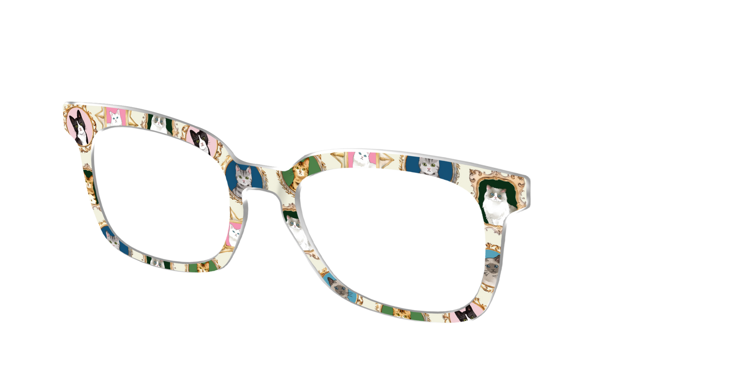The Rococo Kittens - Angle Top Image - Pair Eyewear