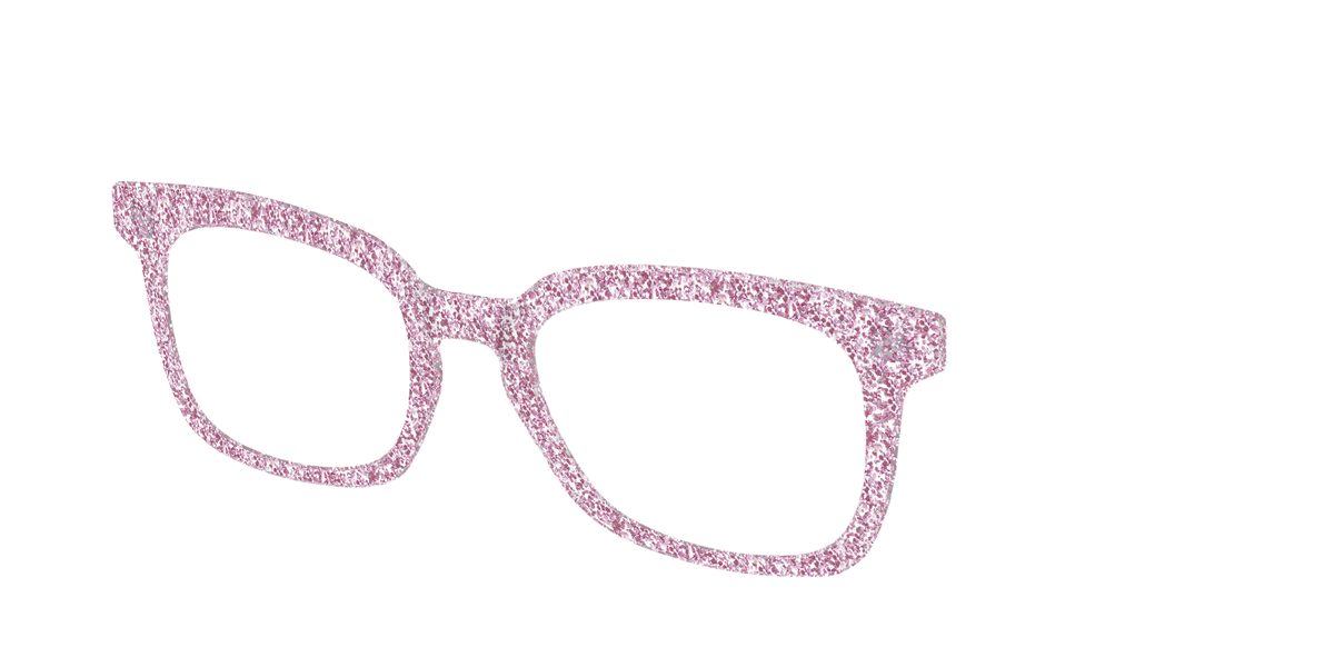 The Rose Gold Sparkle - Angle Top Image - Pair Eyewear