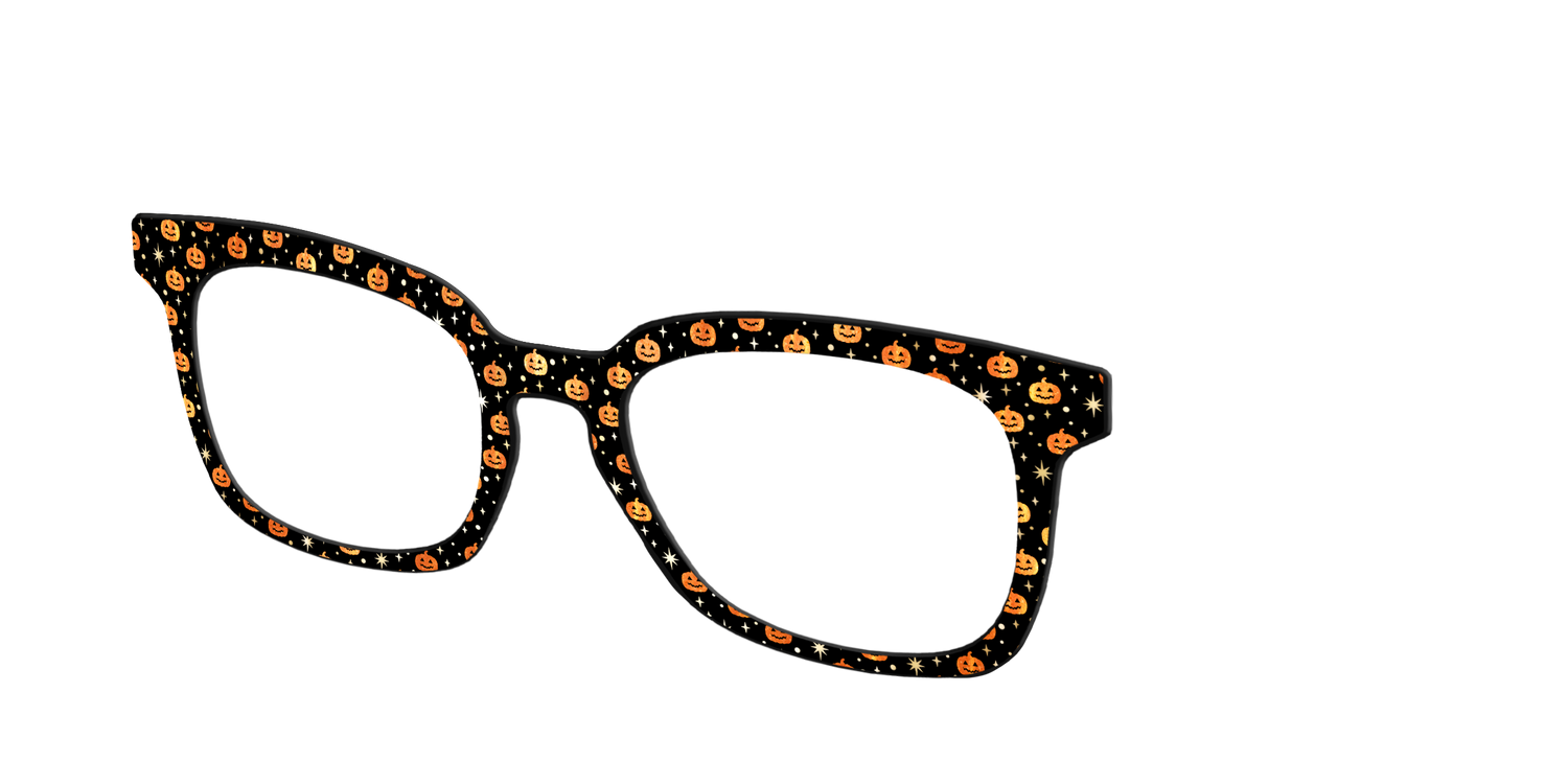 The Shimmer Jack-o'-Lanterns - Angle Top Image - Pair Eyewear
