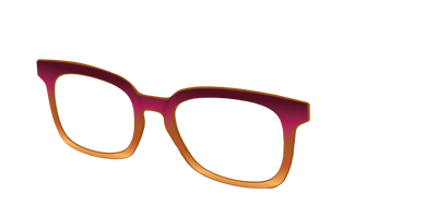 The Umber to Ochre Gradient - Angle Top Thumbnail - Pair Eyewear