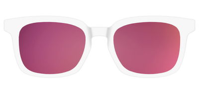 The Polarized White Sun Top - Front Top Thumbnail - Pair Eyewear