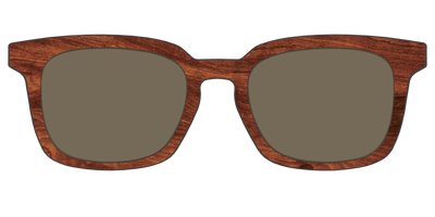 The Polarized Woodgrain Sun Top - Front Top Thumbnail - Pair Eyewear