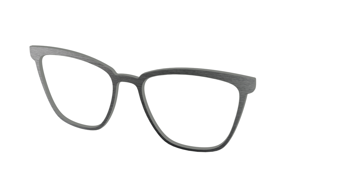 The Brushed Nickel - Angle Top Image - Pair Eyewear