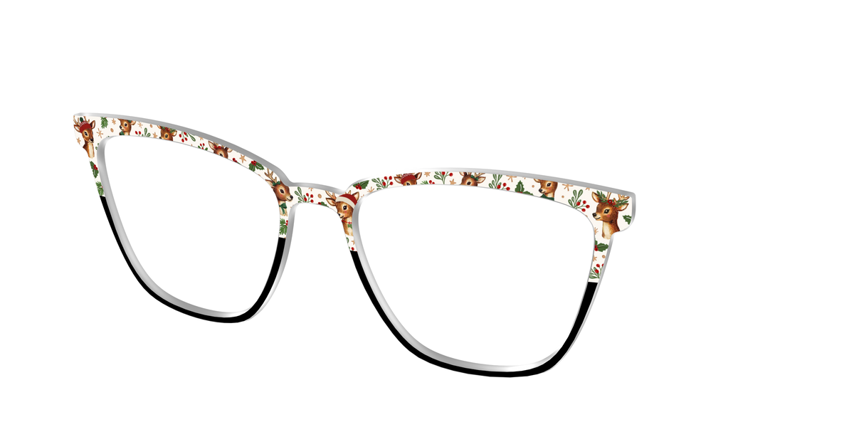 The Dashing Reindeer - Angle Top Image - Pair Eyewear