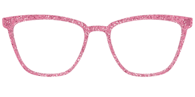 The Hot Pink Sparkle - Front Top Thumbnail - Pair Eyewear