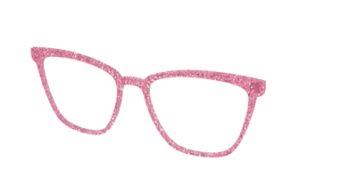 The Hot Pink Sparkle - Angle Top Thumbnail - Pair Eyewear