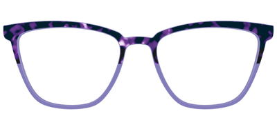 The Iris Tortoise Crystal Split - Front Top Thumbnail - Pair Eyewear
