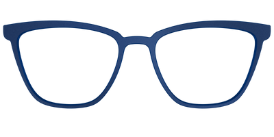 The Matte Navy - Front Top Thumbnail - Pair Eyewear