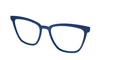 The Matte Navy - Angle Top Thumbnail - Pair Eyewear