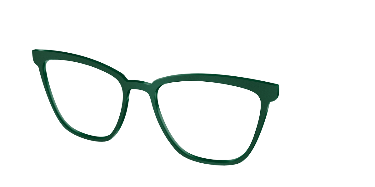 The Matte Spruce - Angle Top Image - Pair Eyewear
