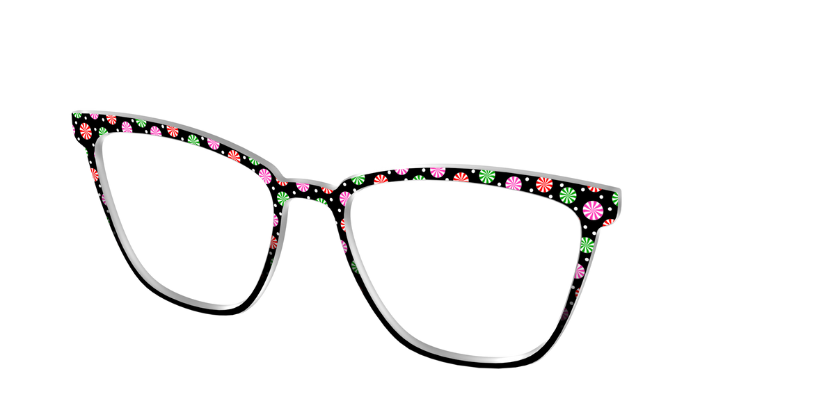 The Pretty Peppermints - Angle Top Image - Pair Eyewear
