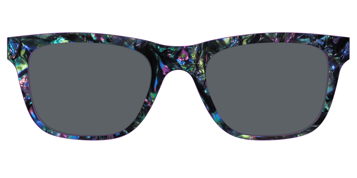The Polarized Abalone Sun Top - Front Top Image - Pair Eyewear
