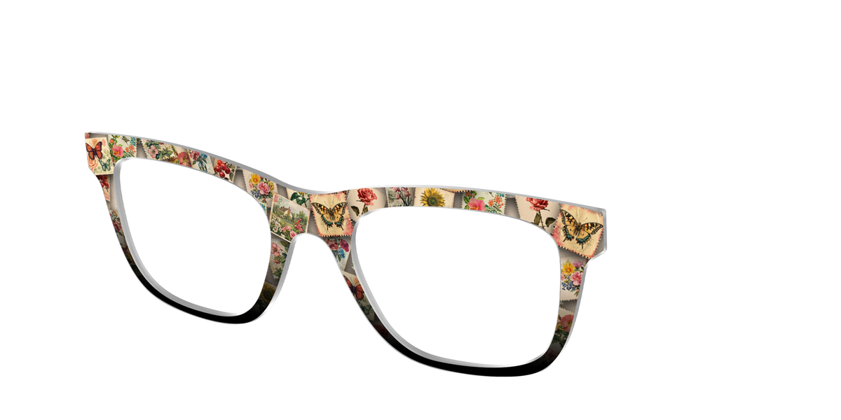 The Antique Stamps - Angle Top Image - Pair Eyewear