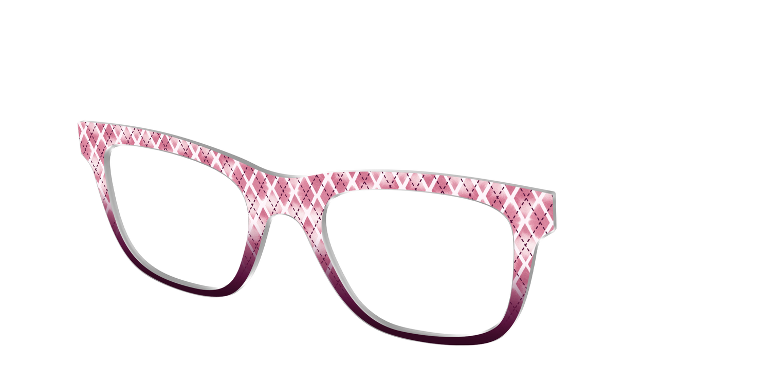 The Artful Argyle - Angle Top Image - Pair Eyewear
