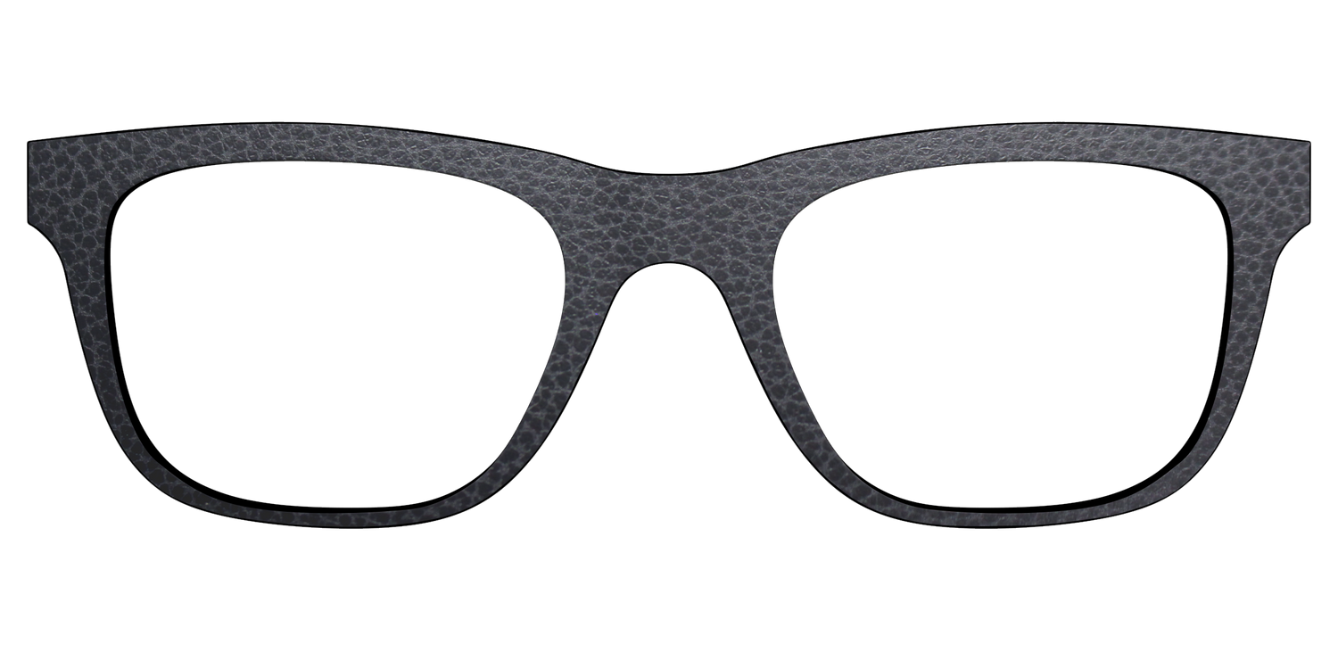 The Black Leather - Front Top Image - Pair Eyewear