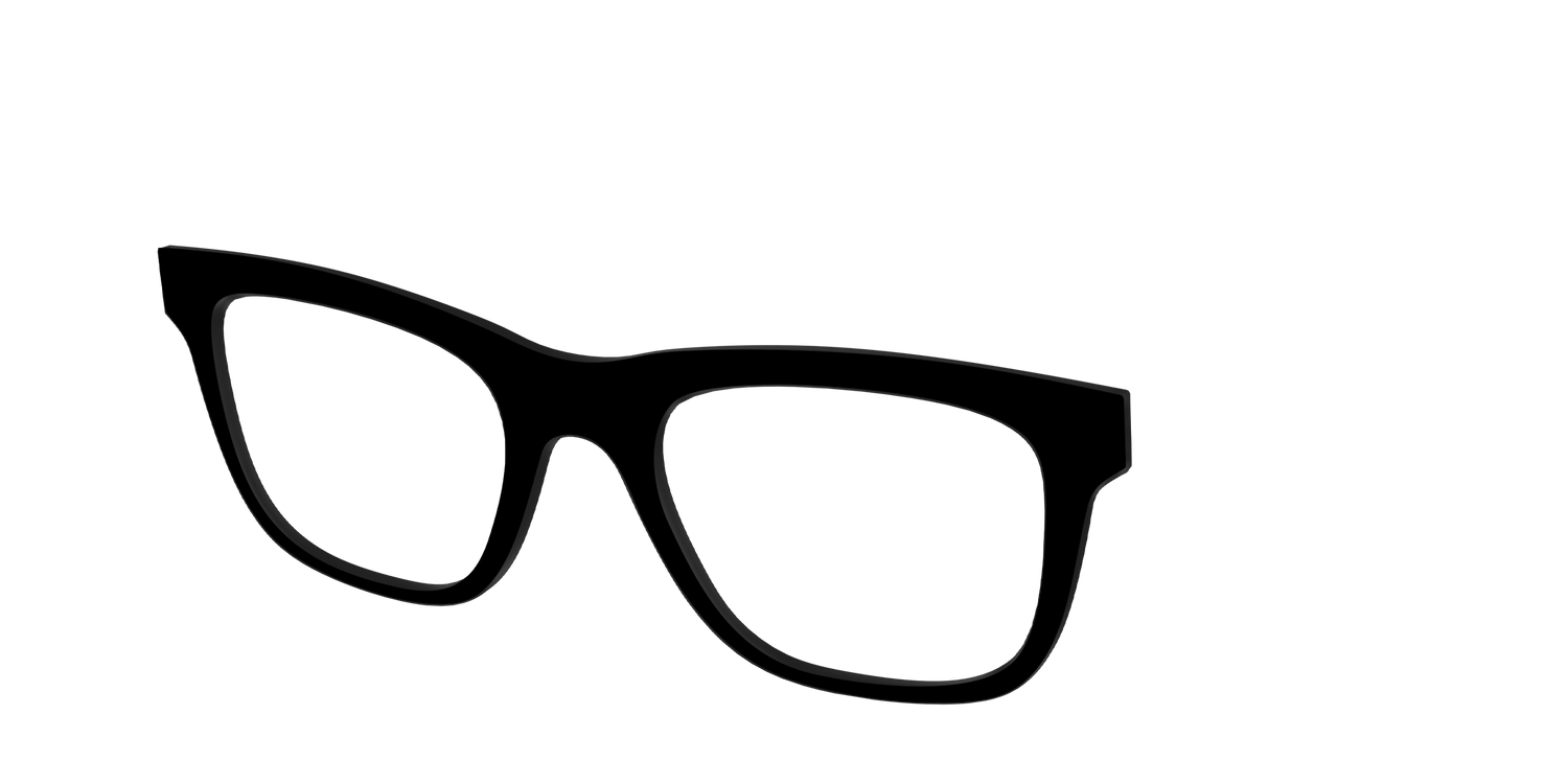 The Black - Angle Top Image - Pair Eyewear