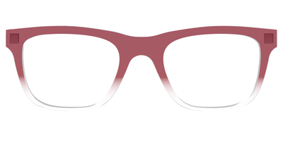 The Burgundy Gradient Crystal - Front Top Thumbnail - Pair Eyewear