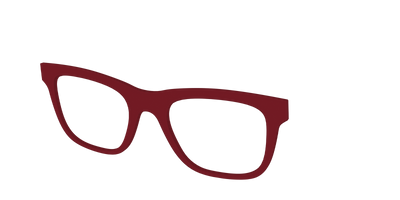 The Burgundy - Angle Top Thumbnail - Pair Eyewear