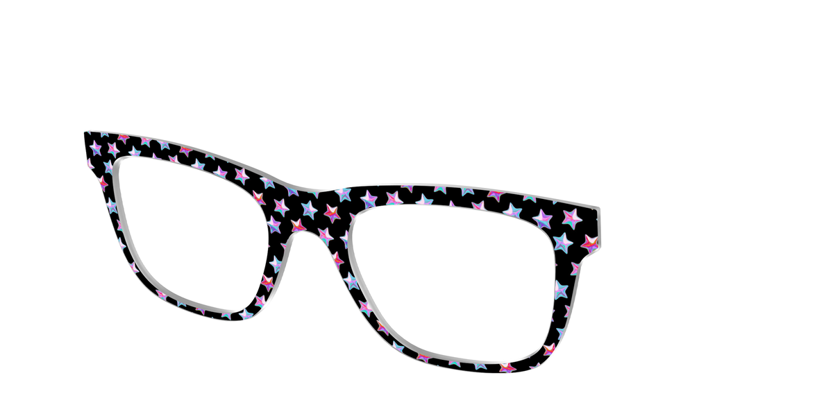 The Chrome Superstars - Angle Top Image - Pair Eyewear