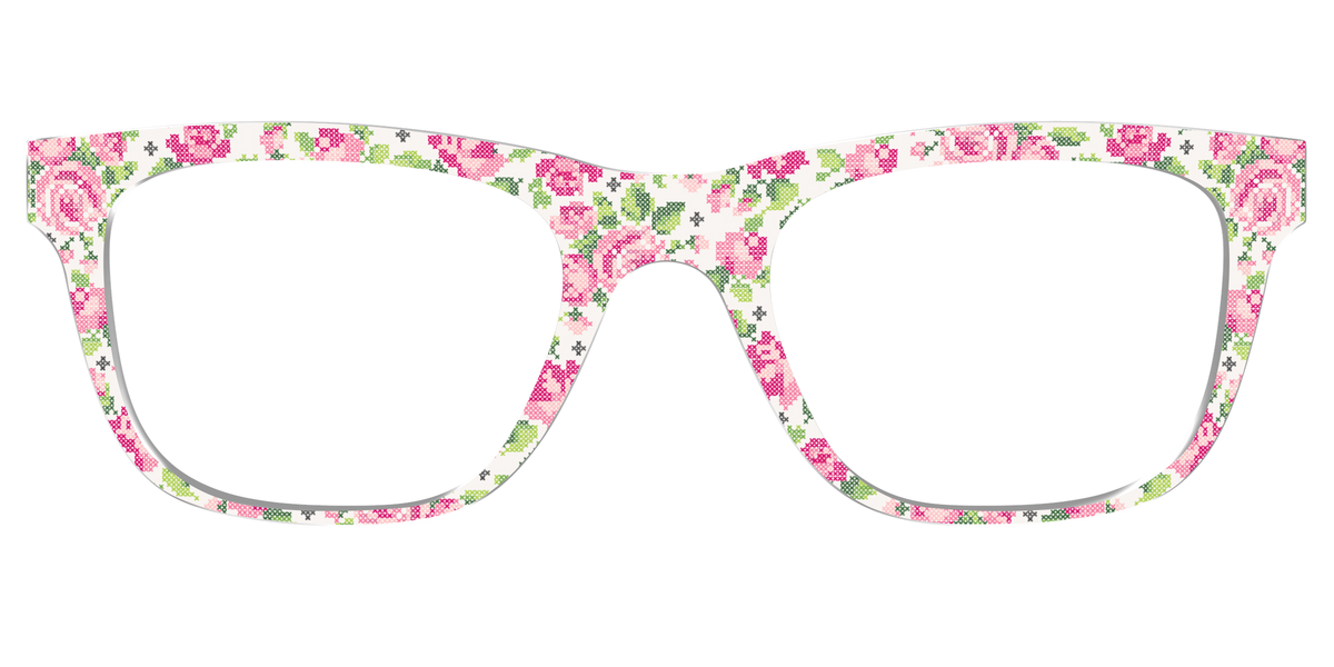 The Cross-Stitch Petals - Front Top Image - Pair Eyewear