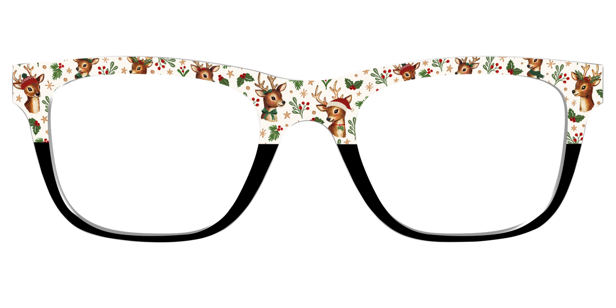 The Dashing Reindeer - Front Top Image - Pair Eyewear