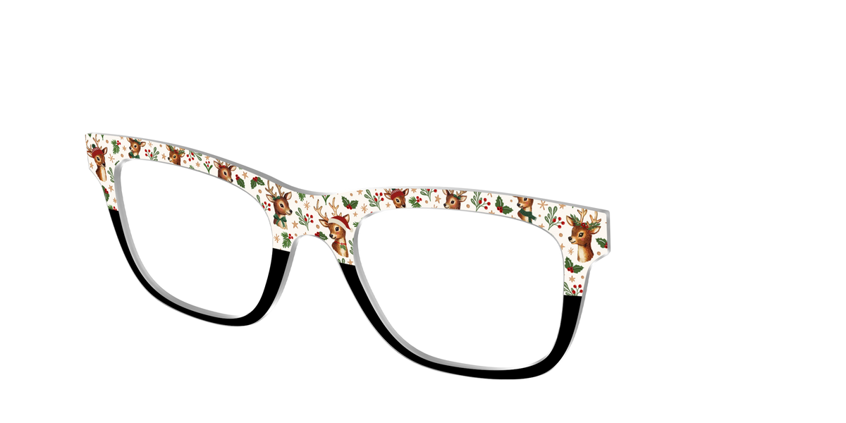 The Dashing Reindeer - Angle Top Image - Pair Eyewear