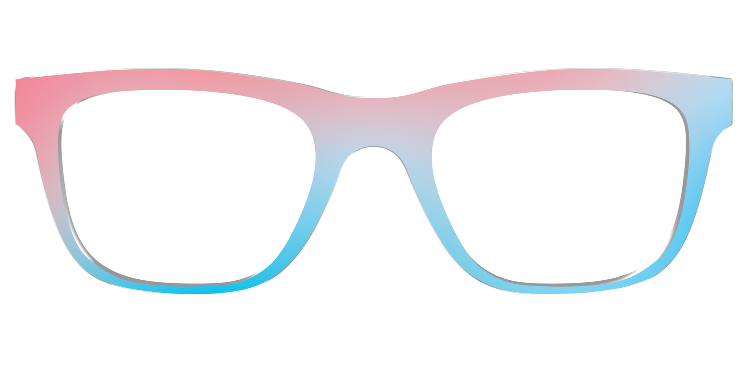The Daybreak Ombre - Front Top Image - Pair Eyewear