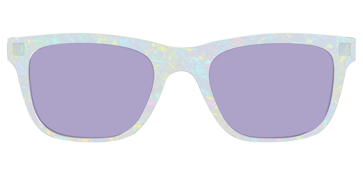 The Dazzling Opal with Celestial Purple Lens - Front Top Image - Pair Eyewear