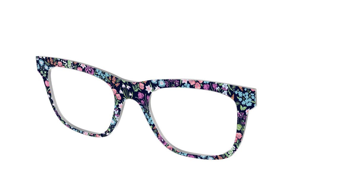 The Demure Blossoms - Angle Top Image - Pair Eyewear